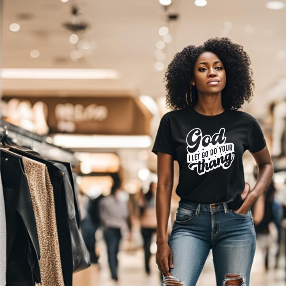 Unisex Black Cotton T-shirt